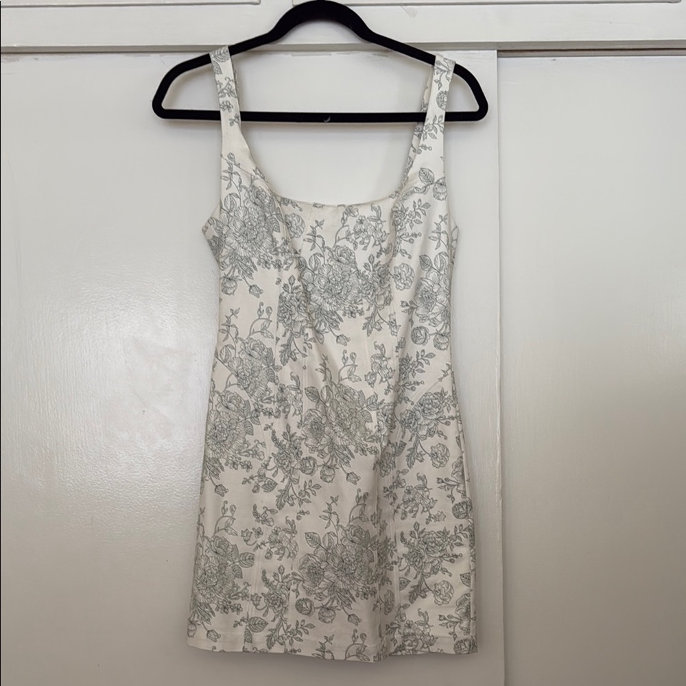 HOUSE OF HARLOW 1960, Floral Print Sleeveless Dress